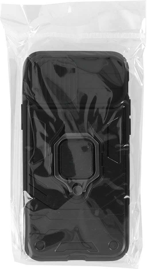 iLike Topt Ring Lens dėklas skirtas Apple iPhone 14 Pro Max juodos spalvos