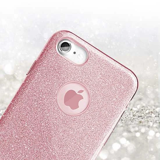 iLike Topt Shining dėklas skirtas IPHONE 11 PRO MAX rožinės spalvos