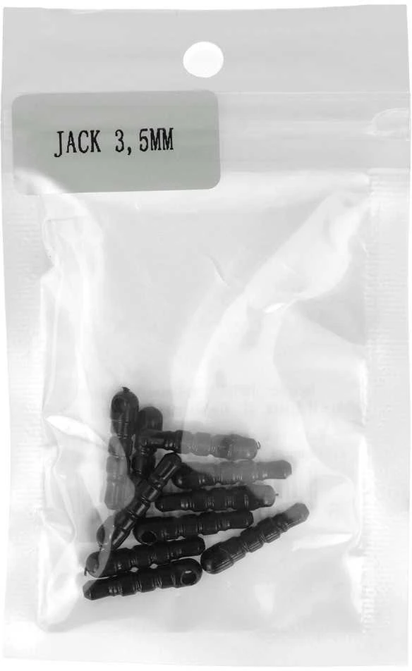 Fusion Accessories Topt Silicone anti-dust plug Jack 3,5mm juodas - 10 pieces