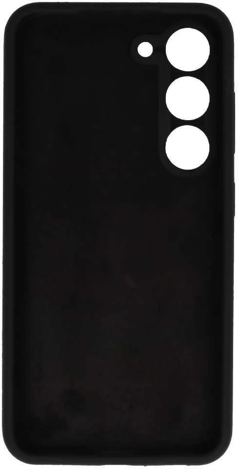 Tel Protect Silicone Lite dėklas skirtas Samsung Galaxy S23 juodos spalvos