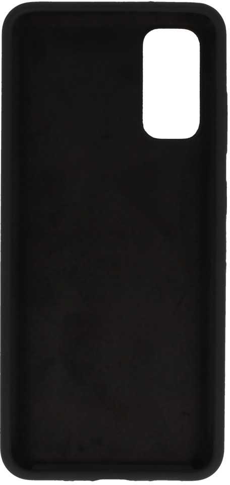 Fusion Accessories Topt Silicone Lite dėklas skirtas Samsung Galaxy S20 juodos spalvos