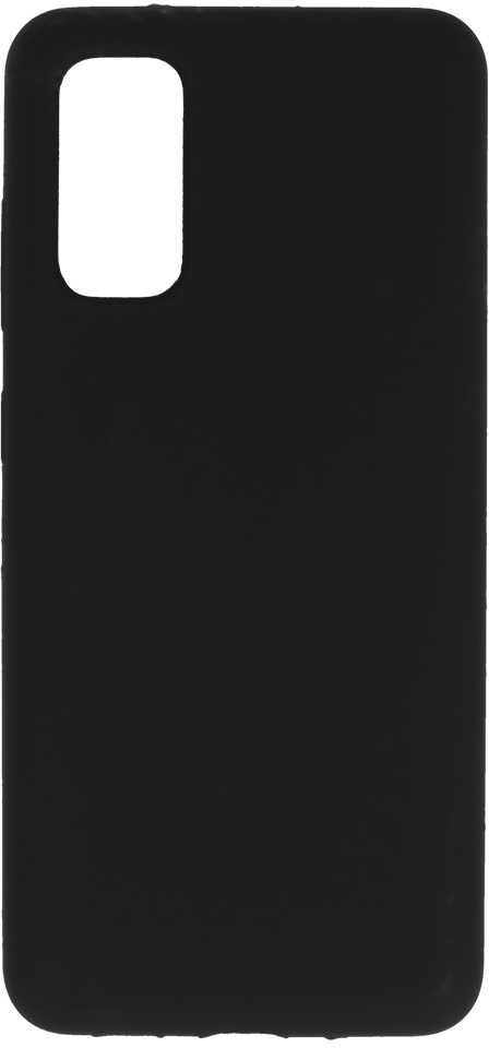 Fusion Accessories Topt Silicone Lite dėklas skirtas Samsung Galaxy S20 juodos spalvos