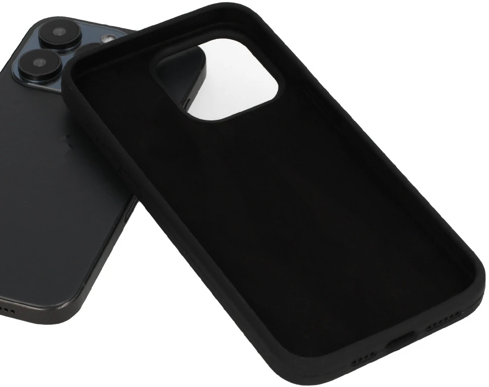Toptel Topt Silicone Lite Dėklas skirtas Xiaomi Redmi Note 15 Pro 5G juodos spalvos