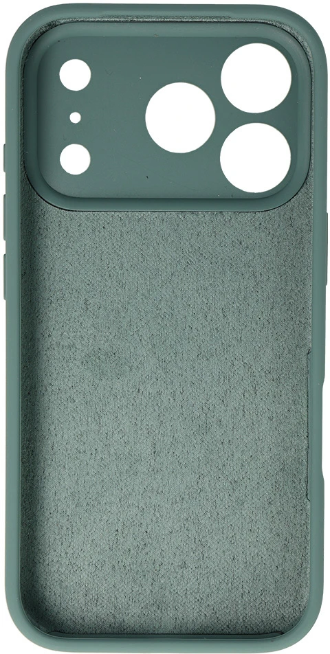 Fusion Accessories Topt Silicone Lite Dėklas skirtas Xiaomi Redmi Note 15 Pro Plus 5G žalios spalvos
