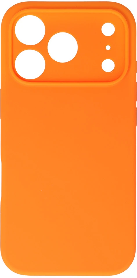 Fusion Accessories Topt Silicone Lite Dėklas skirtas Xiaomi Redmi Note 15 Pro Plus 5G oranžinės spalvos