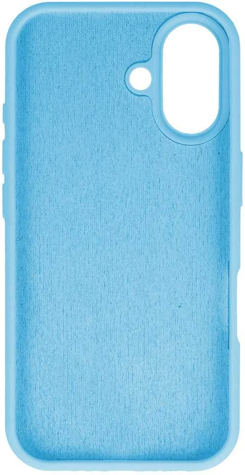 Topt Silikoninis Lite dėklas skirtas Apple iPhone 16 light mėlynos spalvos