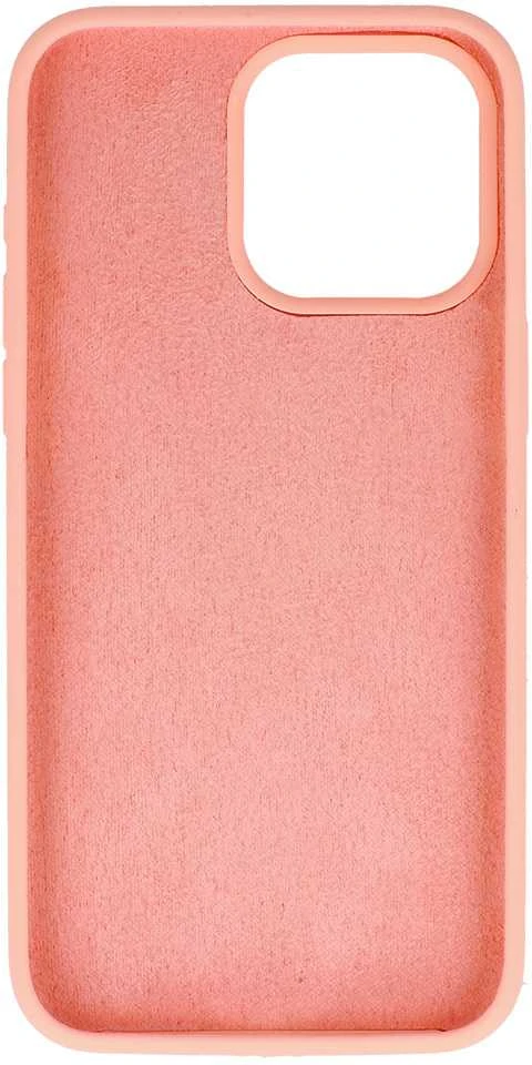 Topt Silikoninis Lite dėklas skirtas Apple iPhone 16 Pro persikų spalvos