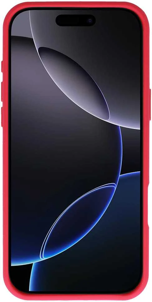 Fusion Accessories Tel Protect Silicone Lite dėklas skirtas Apple iPhone 16 Pro Max avietinės spalvos