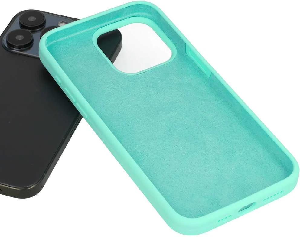 Toptel Topt Silikoninis Lite dėklas skirtas Apple iPhone 14 Pro mėtų spalvos