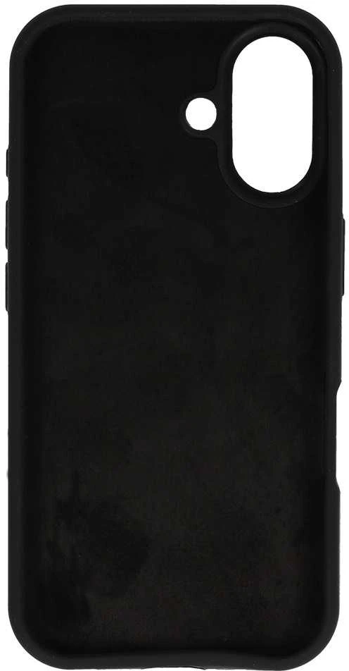 Topt Silikoninis Lite dėklas, skirtas iPhone 16, juodos spalvos