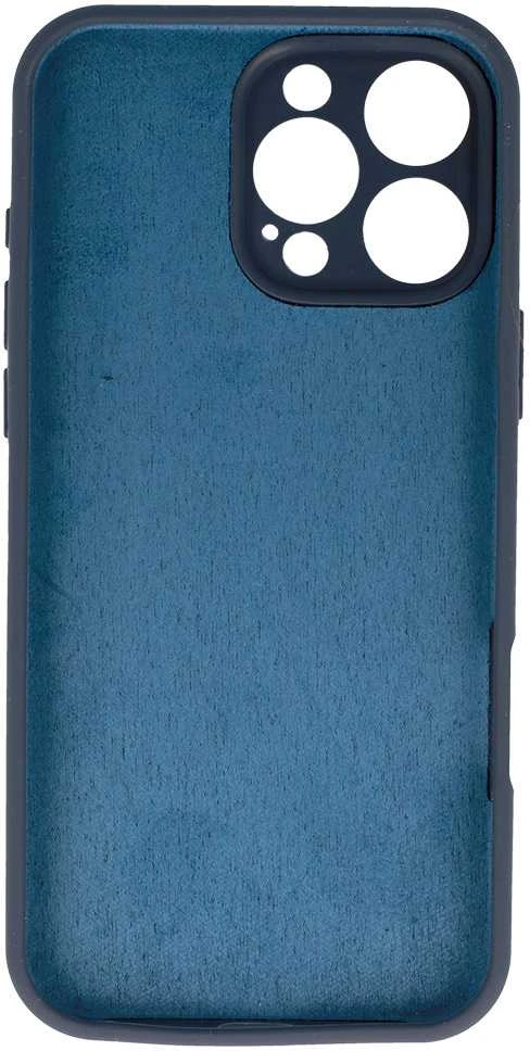 Fusion Accessories Topt Silicone Lite Dėklas skirtas Apple iPhone 16 Pro mėlynos palvos