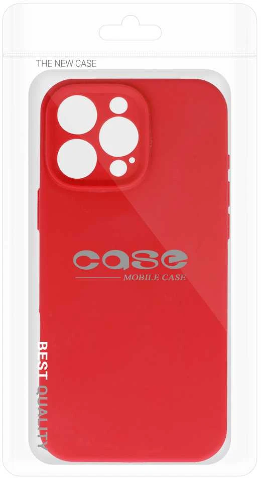 Fusion Accessories Tel Protect Silicone Lite dėklas skirtas Apple iPhone 16 Pro Max avietinės spalvos