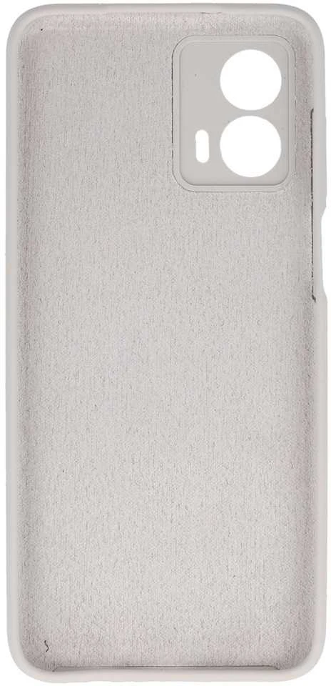 Fusion Accessories Topt Silikoninis Lite dėklas skirtas Motorola Moto G53 titanium