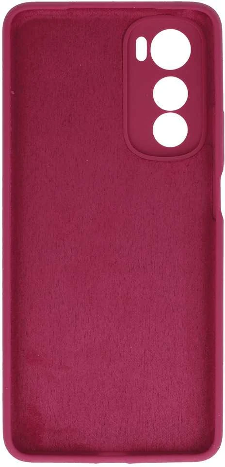 Fusion Accessories Topt Silikoninis Lite dėklas skirtas Motorola Edge 30 burgundy