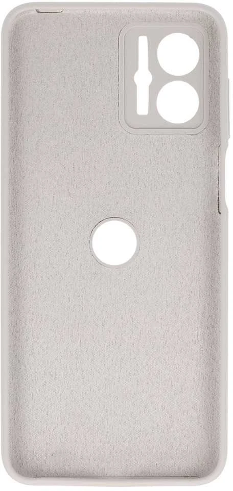 Fusion Accessories Topt Silikoninis Lite dėklas skirtas Motorola Moto G14 titanium