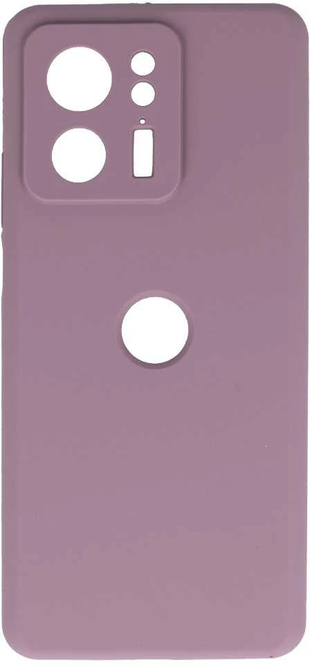 Fusion Accessories Topt Silikoninis Lite dėklas skirtas Motorola Edge 40 5G heather