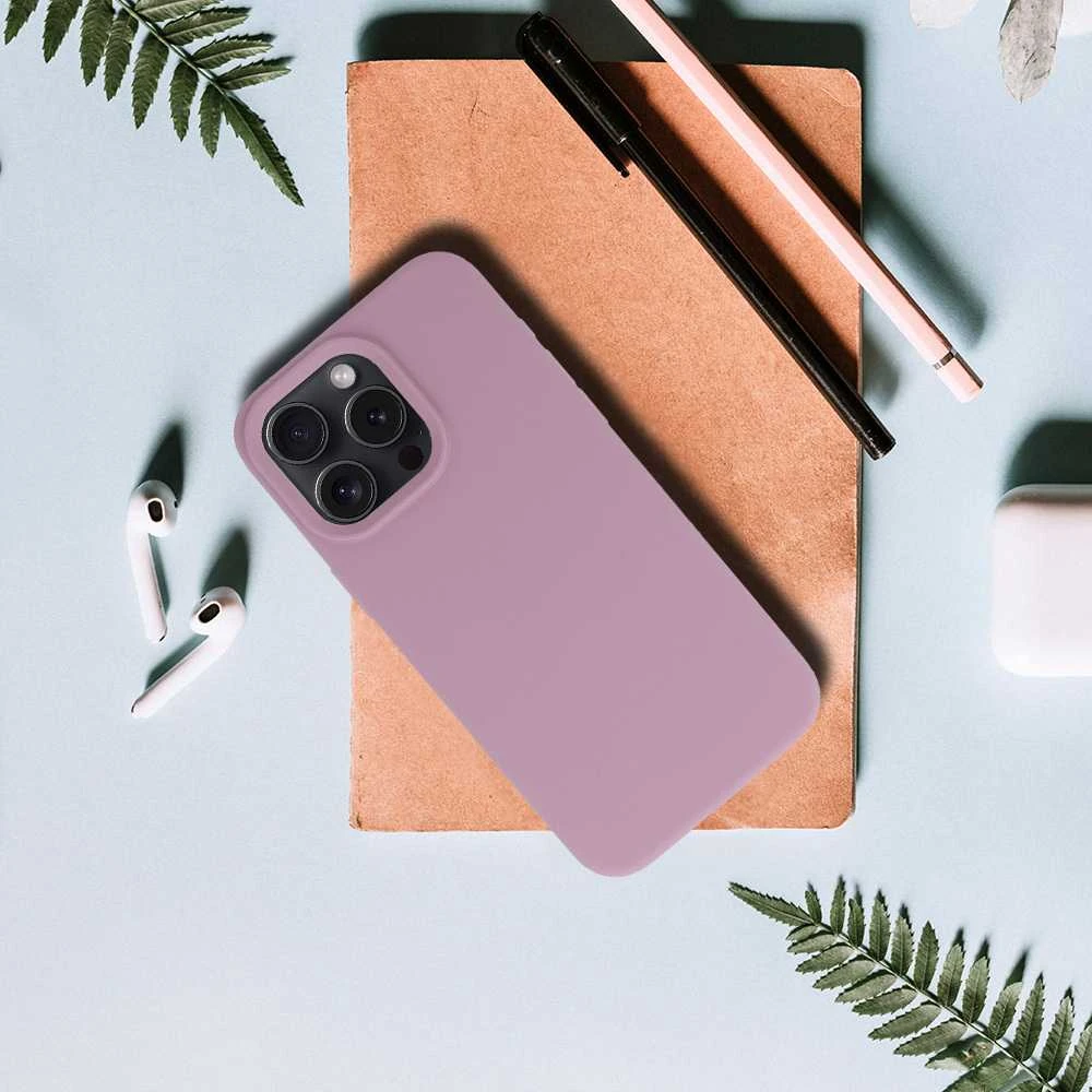 Fusion Accessories Topt Silikoninis Lite dėklas skirtas Motorola Edge 40 5G heather