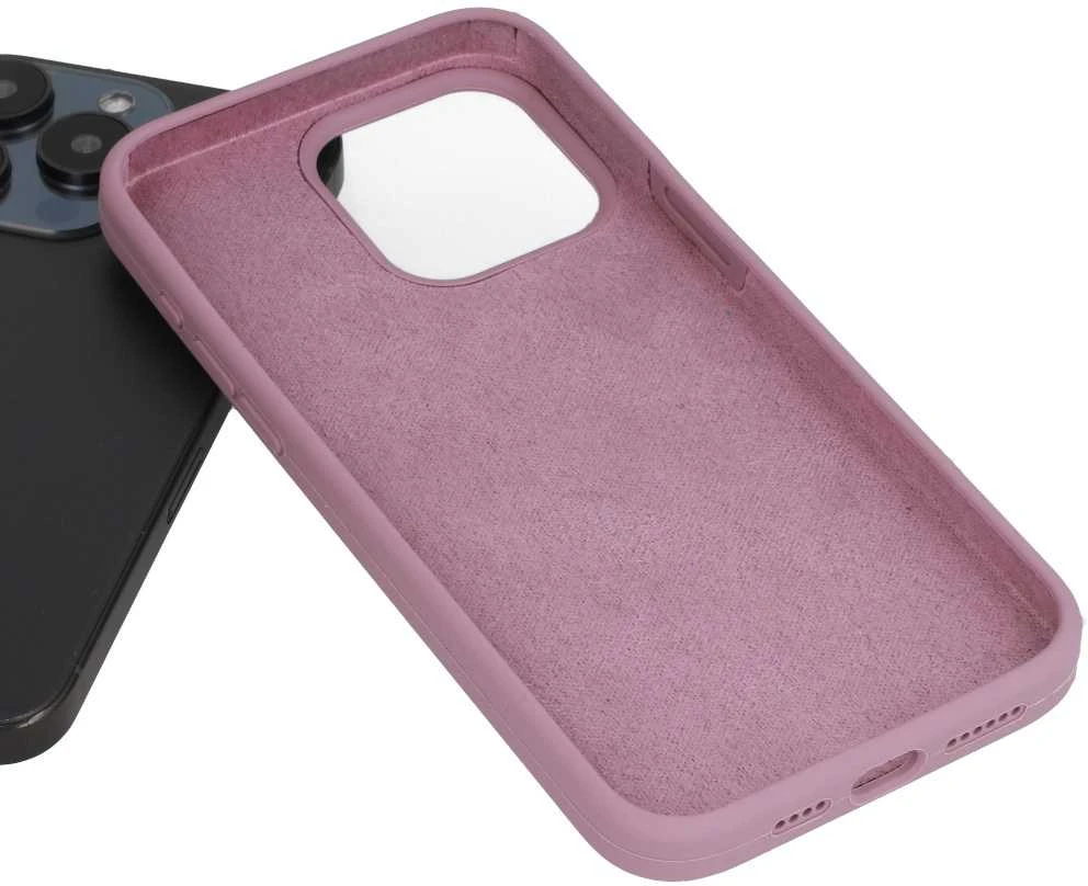 Fusion Accessories Topt Silikoninis Lite dėklas skirtas Motorola Edge 40 5G heather