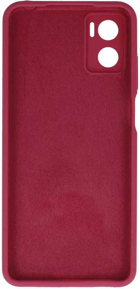 Fusion Accessories Topt Silikoninis Lite dėklas skirtas Motorola Moto E22/E22i burgundy