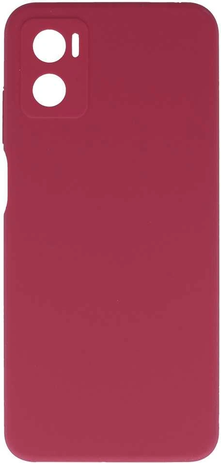 Fusion Accessories Topt Silikoninis Lite dėklas skirtas Motorola Moto E22/E22i burgundy