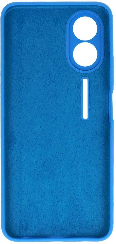 Fusion Accessories Topt Silikoninis Lite dėklas skirtas Oppo A38 4G mėlynos spalvos