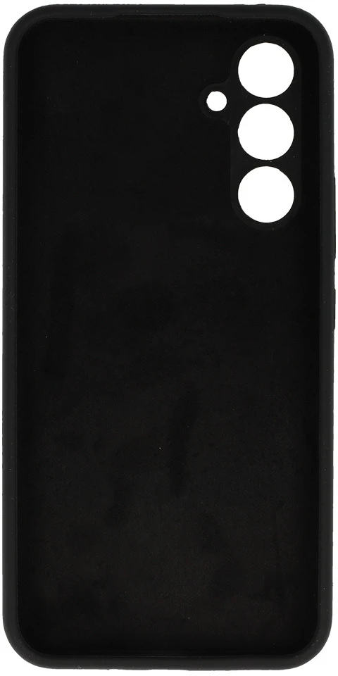 Fusion Accessories Silicone Lite dėklas, skirtas Samsung Galaxy A34 5G, juodas