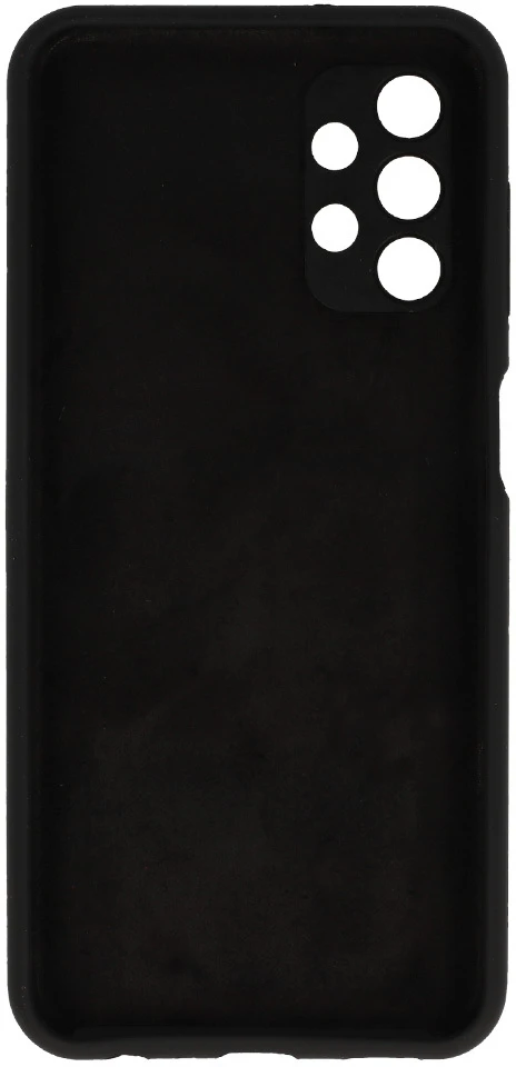 Fusion Accessories Silicone Lite Dėklas skirtas Samsung Galaxy A13 4G juodas