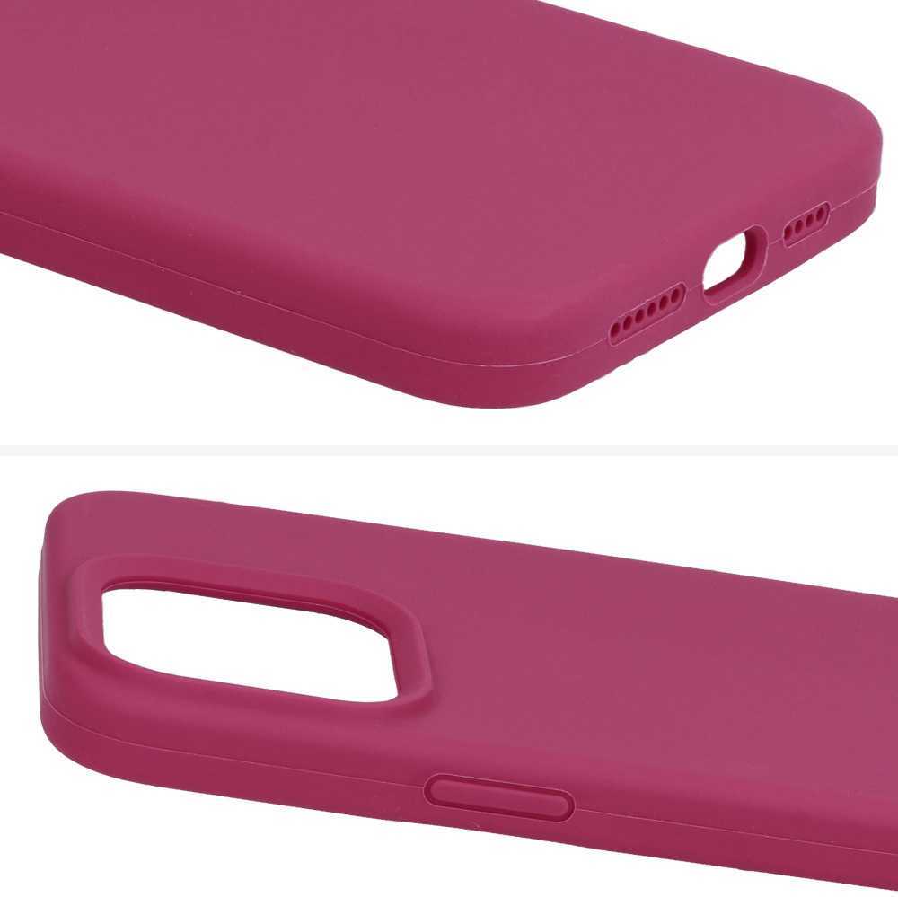 Fusion Accessories Topt Silicone Lite dėklas skirtas Samsung Galaxy A35 raspberry