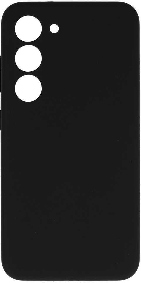 Tel Protect Silicone Lite dėklas skirtas Samsung Galaxy S23 juodos spalvos