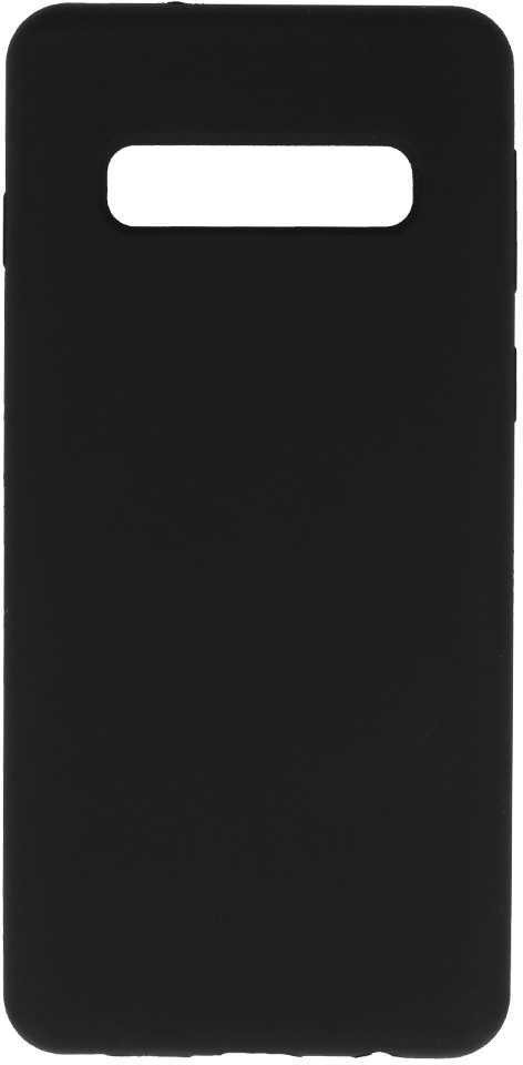 Topt Silicone Lite dėklas skirtas Samsung Galaxy S10 Plus juodos spalvos