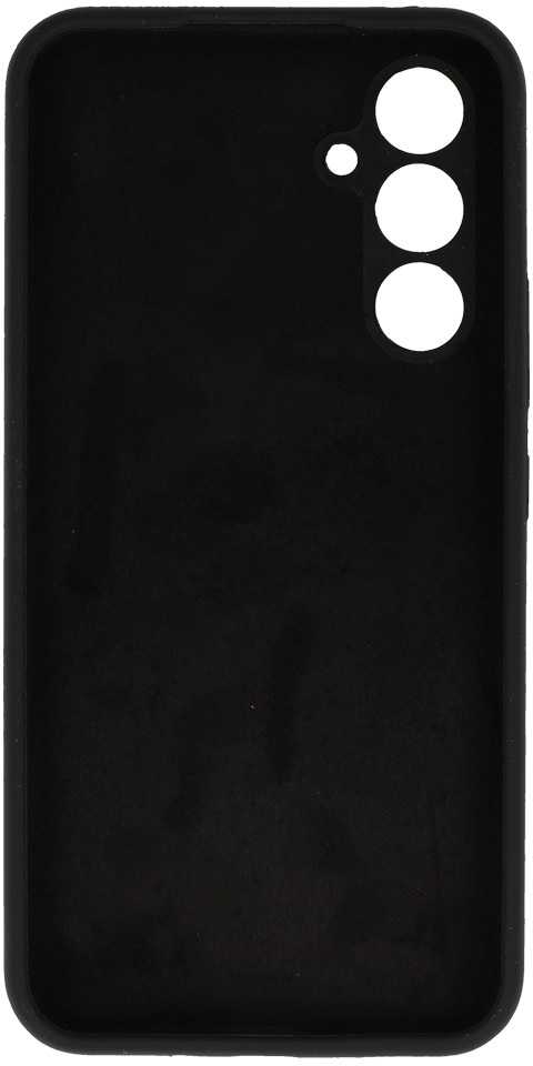 Fusion Accessories Silicone Lite dėklas, skirtas Samsung Galaxy A34 5G, juodas