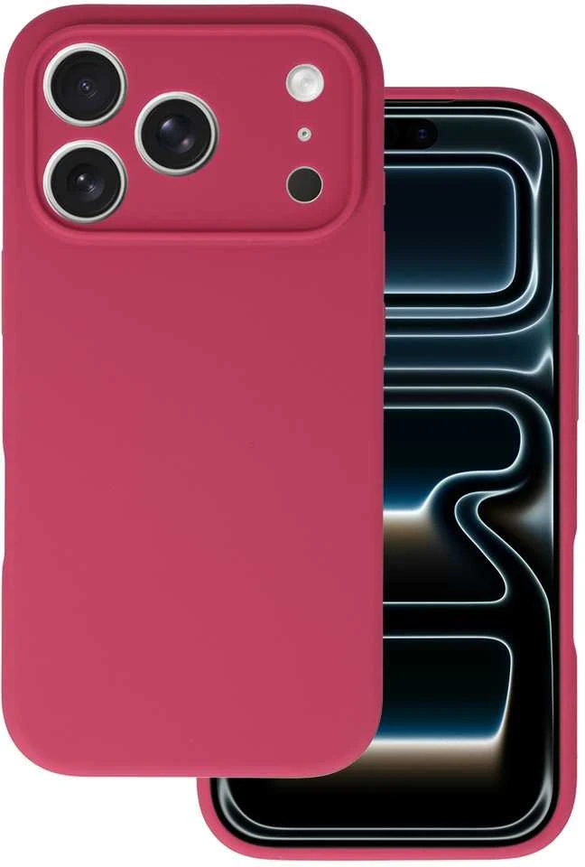 Fusion Accessories Tel Protect Silicone Lite dėklas skirtas Samsung Galaxy A52/A52S avietinės spalvos