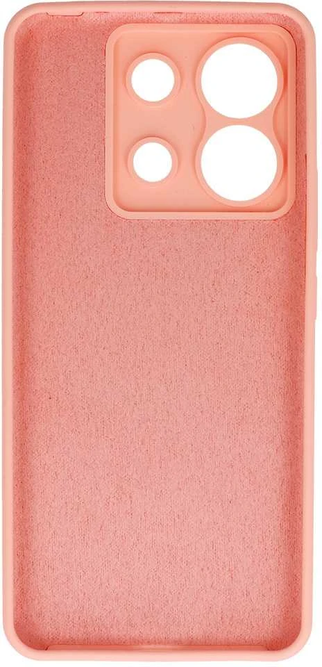 Toptel Topt Silikoninis Lite dėklas skirtas Xiaomi Redmi Note 13 Pro 5G persikų spalvos