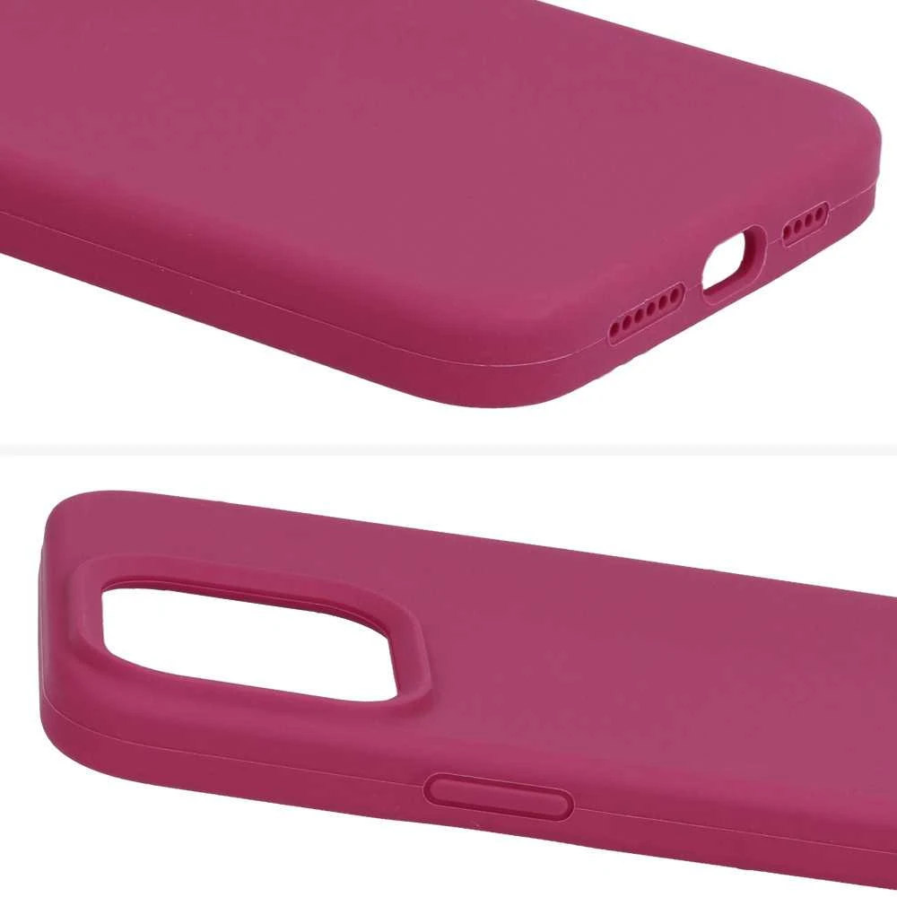 Fusion Accessories Topt Silikoninis Lite dėklas skirtas Xiaomi Redmi Note 13 5G raspberry