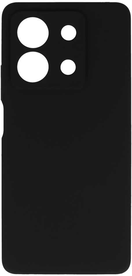 Fusion Accessories Topt Silikoninis Lite dėklas skirtas Xiaomi Redmi Note 13 5G juodos spalvos