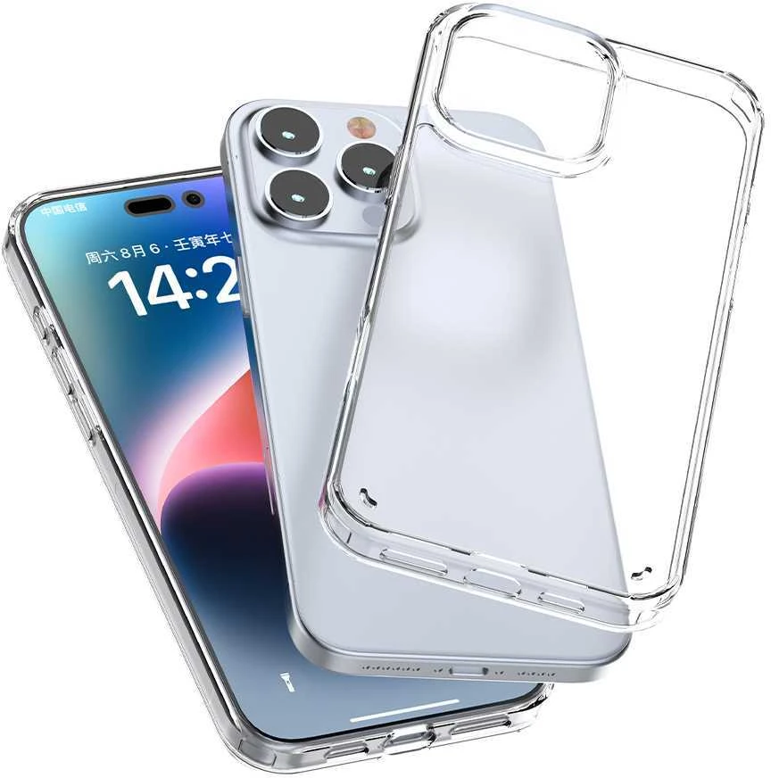 Fusion Accessories Topt Clear Dėklas skirtas Apple iPhone 16 Pro skaidrus