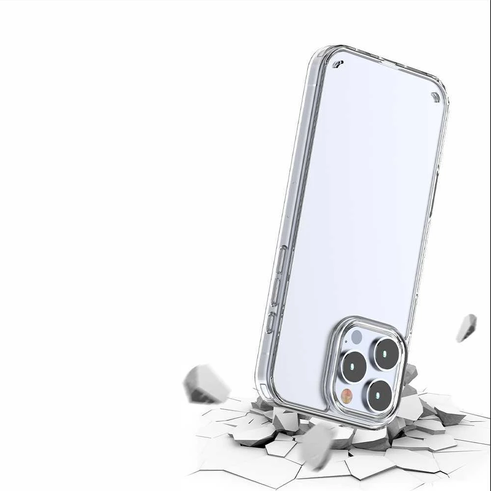 Fusion Accessories Topt Clear Dėklas skirtas Apple iPhone 16 Pro skaidrus