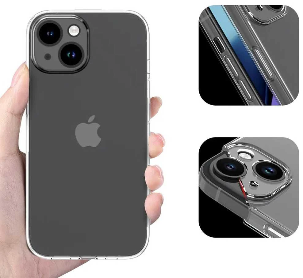 Fusion Accessories Topt Skaidrus dėklas skirtas Apple iPhone 15 Plus
