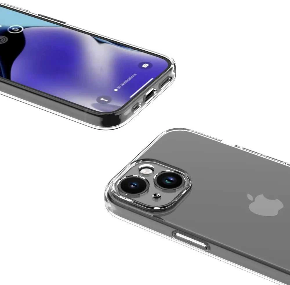 Fusion Accessories Topt Skaidrus dėklas skirtas Apple iPhone 15 Plus