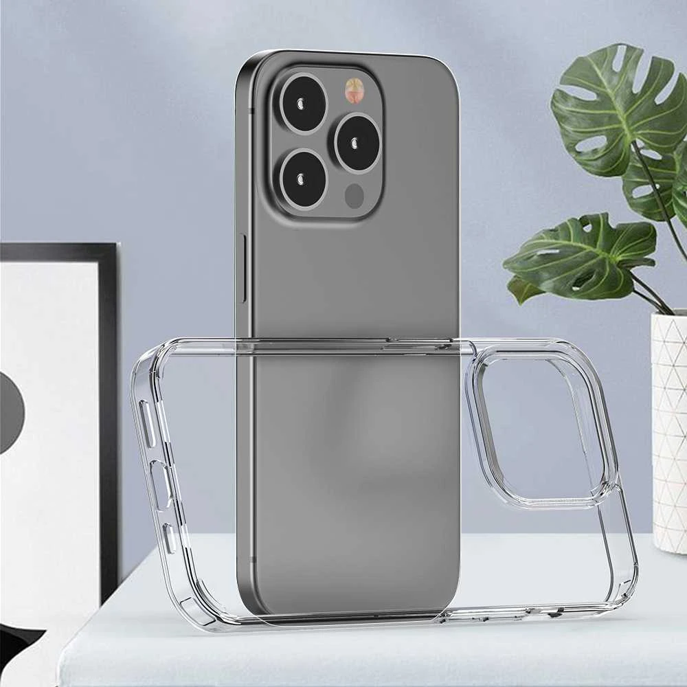 Fusion Accessories Topt Skaidrus dėklas skirtas Apple iPhone 15 Pro