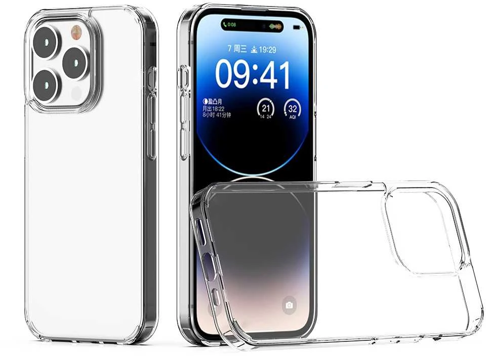 Fusion Accessories Topt Skaidrus dėklas skirtas Apple iPhone 15 Pro
