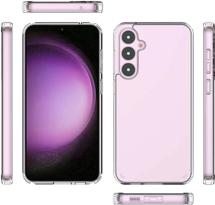 Fusion Accessories Topt Skaidrus dėklas skirtas Samsung Galaxy S23 FE