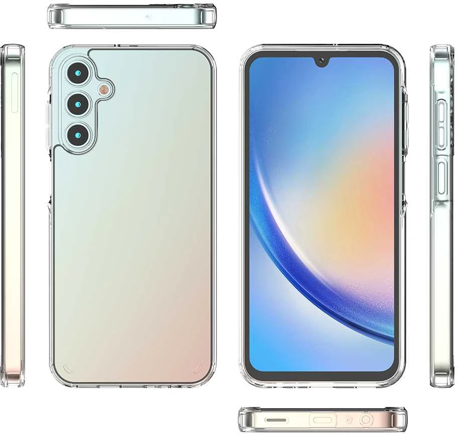 Fusion Accessories Topt Skaidrus dėklas skirtas Samsung Galaxy A15 4G/5G