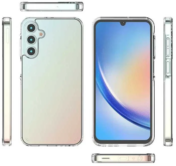 Fusion Accessories Topt Skaidrus dėklas skirtas Samsung Galaxy A24 4G