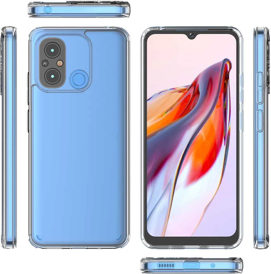 Fusion Accessories Topt Skaidrus dėklas skirtas Xiaomi Redmi 12C/11A