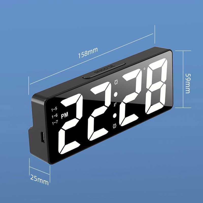 Fusion Accessories LED Digital clock