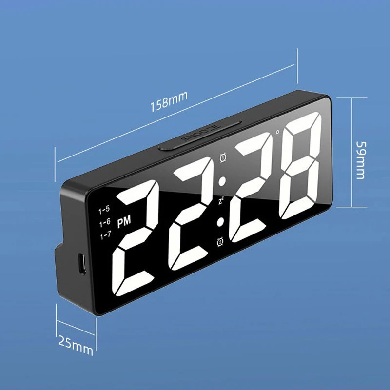 Fusion Accessories LED Digital clock