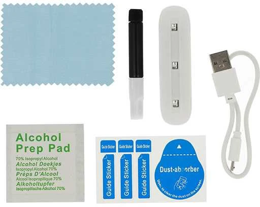 Fusion Accessories Topt Skystas stiklas UV skirtas Samsung Galaxy Note 10 Plus