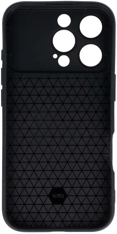 Fusion Accessories Topt Slide Camera Armor dėklas skirtas Apple iPhone 16 Pro Max juodos spalvos