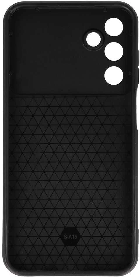 Fusion Accessories Topt Slide Camera Armor dėklas skirtas Samsung Galaxy A15 4G/5G juodos spalvos